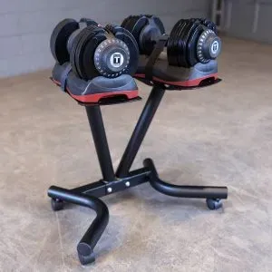 Body-Solid SDBX132ST Adjustable Dumbbells with Stand